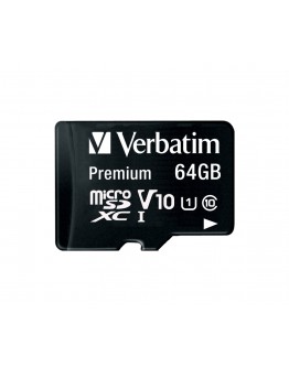 Verbatim Premium micro SDXC 64GB Class 10 (Incl. A