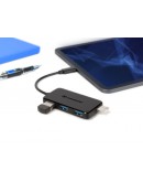 Transcend 4-Port HUB, USB 3.1 Gen 1, Type C