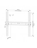 Neomounts Screen Wall Mount (tilt, lockable, VESA 