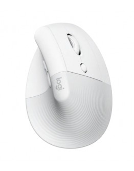 Logitech Lift Vertical Ergonomic Mouse - OFF-WHITE