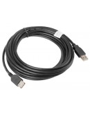 Lanberg extension cable USB 2.0 AM-AF, 5m, black