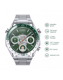 Huawei Watch Ultimate Green Woods-B19, Titanium, 1