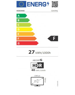 Hisense 32 A5NQ, Full HD 1920x1080, QLED, Quantum 