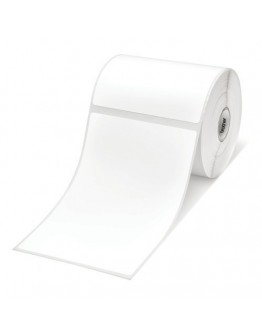 Brother BDE-1J152102-102 White Paper Label Roll, 3