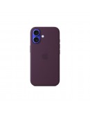 Apple iPhone 16 Silicone Case with MagSafe - Plum