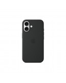 Apple iPhone 16 Silicone Case with MagSafe - Black