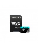 ADATA 64GB MicroSDXC UHS-I U3 V30S (with adapter)