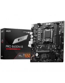 MSI Main Board Desktop PRO B650M-B (AM5, 2x DDR5,