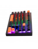 Marvo механична геймърска клавиатура Gaming Mechanical keyboard 87 keys, Orange caps TKL - KG901C