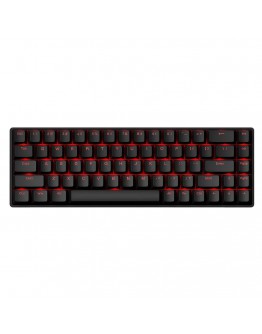 Madlions професионална геймърска механична клавиатура Professional Gaming Mechanical Keyboard FIRE 68 PRO - 8K, Gateron Magnetic Jade Switches, RGB - Black