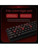 Madlions професионална геймърска механична клавиатура Professional Gaming Mechanical Keyboard FIRE 68 PRO - 8K, Gateron Magnetic Jade Switches, RGB - Black