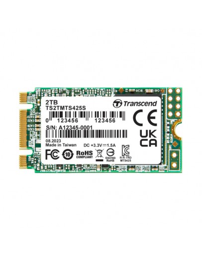 Transcend 2TB, M.2 2242 SSD, SATA3 B+M Key, TLC