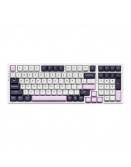 VGN безжична геймърска механична клавиатура Wireless Gaming Mechanical Keyboard - V98 PRO V2 Black Currant - Kailh Vaporwave Switches, RGB