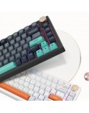 VGN безжична геймърска механична клавиатура Wireless Gaming Mechanical Keyboard - N75 PRO Jelly Orange - Azure Switches, RGB