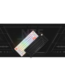 VGN безжична геймърска механична клавиатура Wireless Gaming Mechanical Keyboard - N75 PRO Jelly Orange - Azure Switches, RGB