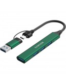 CANYON hub DS-02 4in1 USB-A/C