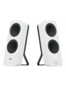 Logitech Z207 Bluetooth Computer Speakers - White