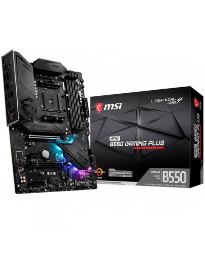 MSI MPG B550 GAMING PLUS,ATX,Socket AM4,AMD B550