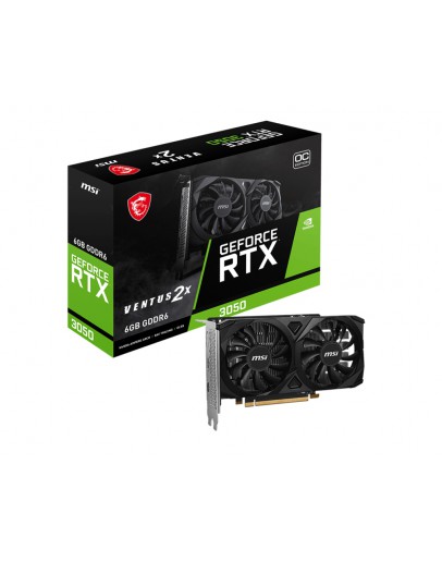 MSI RTX3050 VENTUS 2X E 6G OC