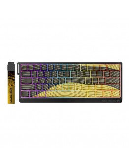 Madlions професионална геймърска механична клавиатура Professional Gaming Mechanical Keyboard MAD 60 HE Contour Flagship - 8K, Gateron Jade Pro [Linear]