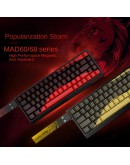 Madlions професионална геймърска механична клавиатура Professional Gaming Mechanical Keyboard MAD 60 HE Contour Flagship - 8K, Gateron Jade Pro [Linear]