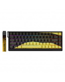 Madlions професионална геймърска механична клавиатура Professional Gaming Mechanical Keyboard MAD 68 HE Contour Flagship - 8K, Gateron Jade Pro [Linear]