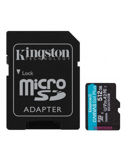 512G SDMIC KINGST CANV GO+ G4