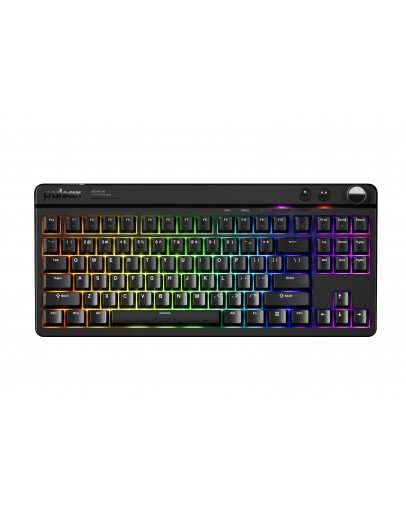 Pulsar професионална геймърска механична клавиатура Professional Gaming Mechanical Keyboard Xboard MS TKL ANSI Black - 8K, Cherry MX2A [Linear], RGB