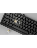 Ducky професионална геймърска механична клавиатура Professional Gaming Mechanical Keyboard One X Mini Wireless Black - Ducky AI Switches [Linear], Bluetooth