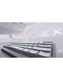 Ducky професионална геймърска механична клавиатура Professional Gaming Mechanical Keyboard One X Wireless Black - Ducky AI Switches [Linear], Bluetooth, 2.4