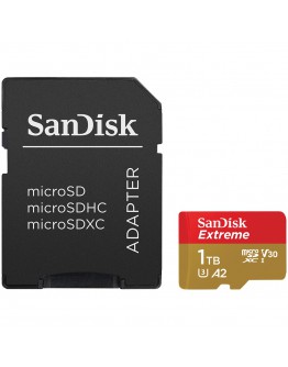 SanDisk Extreme microSDXC 1TB + SD Adapter + 1