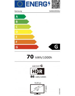 Монитор Samsung LS49DG950, 49 CURVED Odyssey G9 OLED, 1000