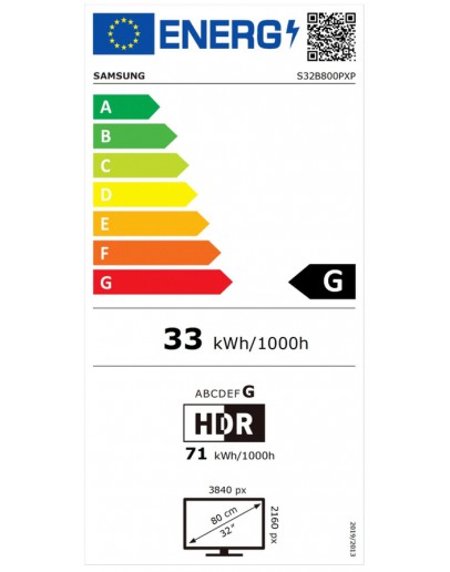 Монитор Samsung 32B800 32 IPS LED, 60 Hz, 5 ms GTG, 3840x2