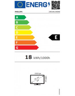 Монитор Philips 24E1N1300AE, 23.8 IPS WLED, 1920x1080@100H