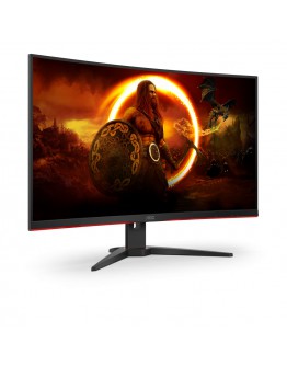 Монитор AOC C32G2ZE/BK, 31.5 Curved 1500R, VA, WLED, 1920x