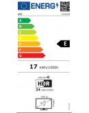Монитор AOC C24G42E, 23.6 VA Curved 1500R, WLED, 1020x1080