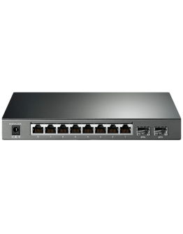 JetStream 8-Port Gigabit Smart PoE+ Switch with 2