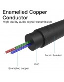 Vention Аудио Кабел Fabric Braided 3.5mm M/M Audio Cable 1m - BAGBF