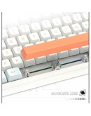VGN професионална геймърска механична клавиатура Professional Gaming Mechanical Keyboard N75 RGB Caribbean Blue - Power Silver Switches [Linear]