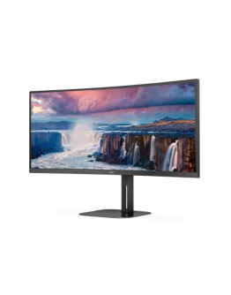 Монитор AOC CU34V5C/BK, 34 Curved 1500R VA WLED, 3440x1440