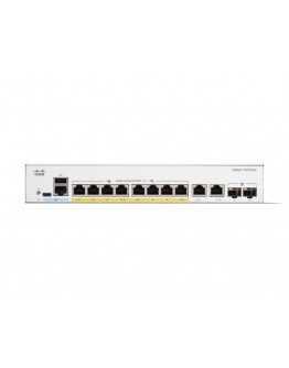 Cisco Catalyst 1300 8-port GE, PoE, Ext PS, 2x1G C