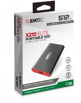 EMTEC EXT SSD X210 512GB 3.2G2
