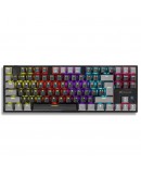Xtrike ME геймърска механична клавиатура Gaming Mechanical keyboard 87 keys TKL - GK-989B - RED switches