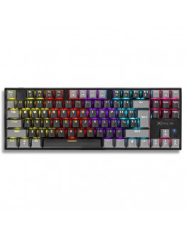 Xtrike ME геймърска механична клавиатура Gaming Mechanical keyboard 87 keys TKL - GK-989B - RED switches