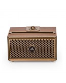 Тонколона Kisonli G1, Bluetooth, USB, SD, AUX, FM, Кафяв - 22309