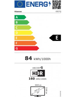 Hisense 65 E7Q, 4K Ultra HD 3840x2160, QLED, Quant