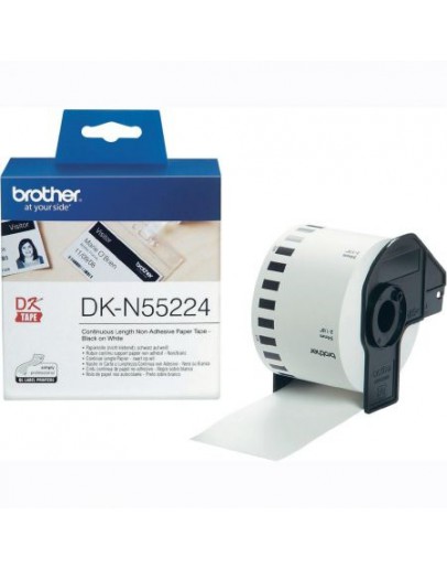 Brother DK-N55224 Roll White Continuous Length Non