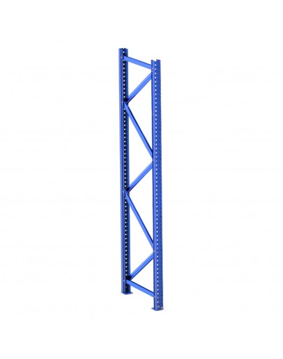 Рамка за палетен стелаж No brand, 3000x800mm, 1.5mm, Син - 10007