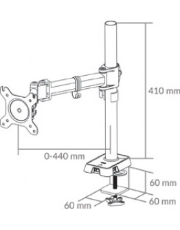 Arctic стойка за монитор Desk Mount Monitor 4xUSB - Z1 Gen 3