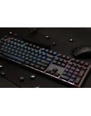 Ducky професионална геймърска механична клавиатура Professional Gaming Mechanical Keyboard One 3 Pro Nazca Line - 8K, Cherry MX2A RGB Silent Red [Linear]
